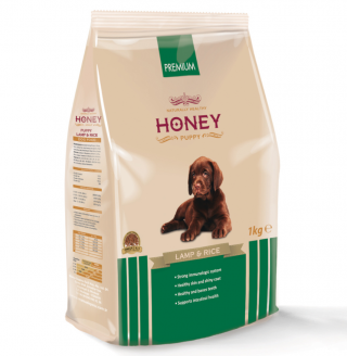 Honey Puppy Kuzu Etli ve Pirinçli 1 kg Köpek Maması kullananlar yorumlar